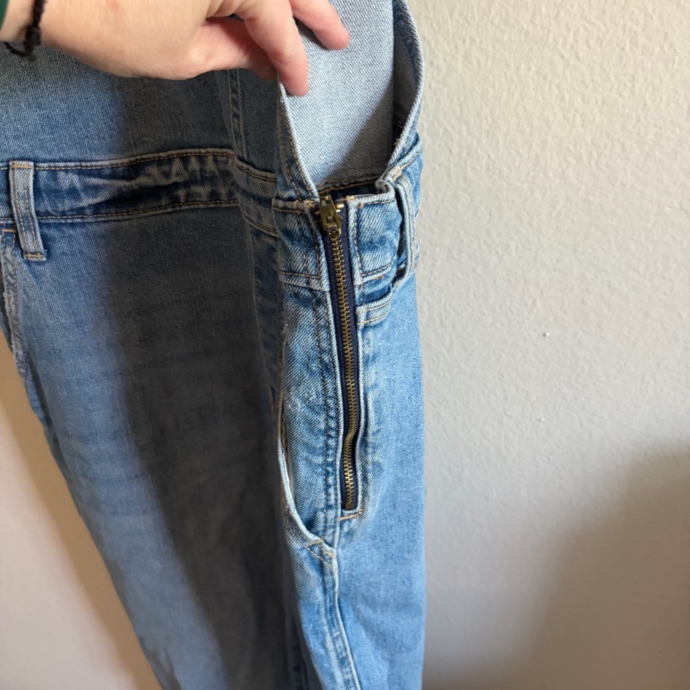 Old Navy Light Blue Denim Overalls - Picture 7 of 9